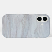 Coques Case-Mate iPhone Marbre Blanc Élégant (Verso (horizontal))