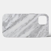 Coques Case-Mate iPhone Marbre Blanc Élégant (Verso (horizontal))