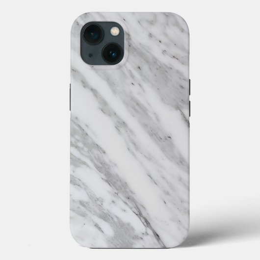 Coques Case-Mate iPhone Marbre Blanc Élégant (Verso)