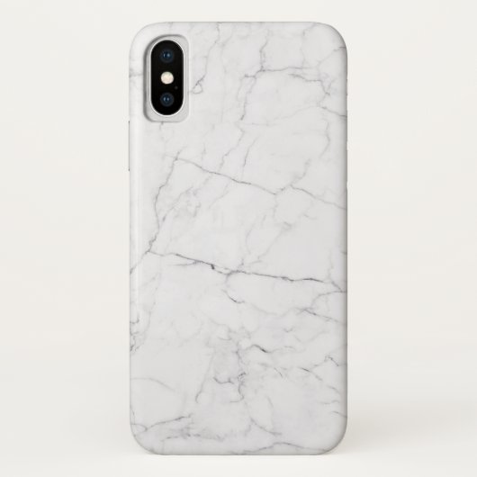 Coques Case-Mate iPhone Marbre Blanc Élégant (Dos)