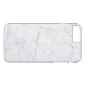 Coques Case-Mate iPhone Marbre blanc élégant (Dos (Horizontal))