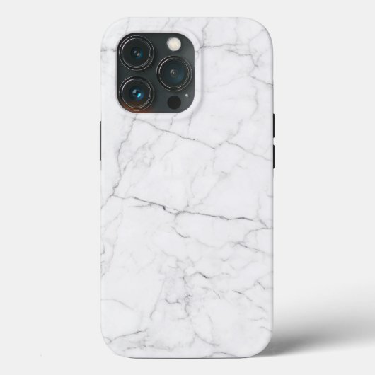 Coques Case-Mate iPhone Marbre Blanc Élégant (Verso)