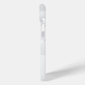Coques Case-Mate iPhone Marbre Blanc Élégant (Verso / Gauche)