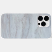 Coques Case-Mate iPhone Marbre Blanc Élégant (Verso (horizontal))