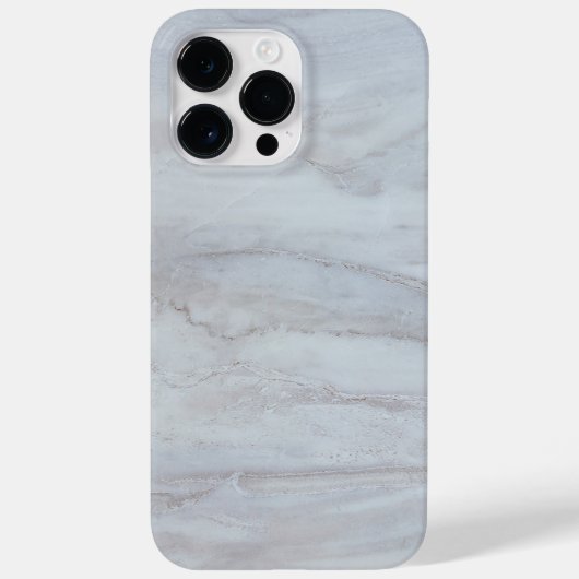Coques Case-Mate iPhone Marbre Blanc Élégant (Verso)