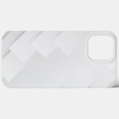 Coques Case-Mate iPhone Marbre Blanc Élégant (Verso (horizontal))