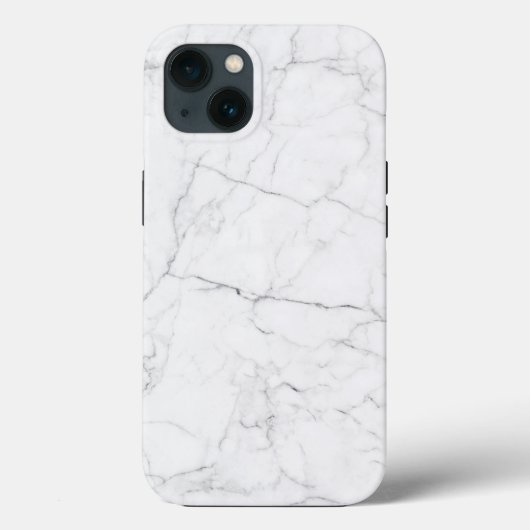 Coques Case-Mate iPhone Marbre Blanc Élégant (Verso)
