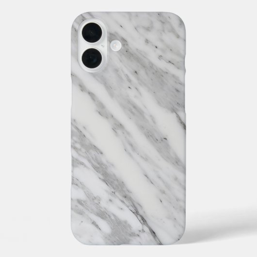 Coques Case-Mate iPhone Marbre Blanc Élégant (Verso)