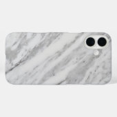 Coques Case-Mate iPhone Marbre Blanc Élégant (Verso (horizontal))