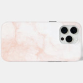 Coques Case-Mate iPhone Marbre blanc et doré moderne (Verso (horizontal))