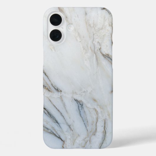 Coques Case-Mate iPhone Marbre blanc et noir (Verso)
