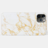 Coques Case-Mate iPhone Marbre blanc et or (Dos (Horizontal))