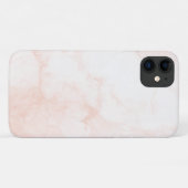 Coques Case-Mate iPhone Marbre blanc et or moderne (Dos (Horizontal))