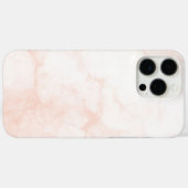 Coques Case-Mate iPhone Marbre blanc et or moderne (Verso (horizontal))