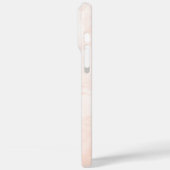Coques Case-Mate iPhone Marbre blanc et or moderne (Verso / Gauche)