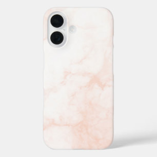 Coques iPhone 16 Marbre blanc et or moderne
