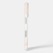 Coques Case-Mate iPhone Marbre blanc et or moderne (Verso / Droite)