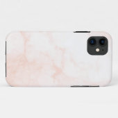 Coques Case-Mate iPhone Marbre blanc et or moderne (Dos (Horizontal))