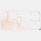 Coques Case-Mate iPhone Marbre blanc et or moderne (Verso (horizontal))