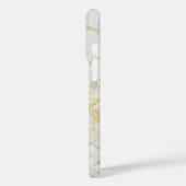 Coques Case-Mate iPhone Marbre blanc et or Style Moderne Design Luxueux (Verso / Gauche)