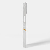 Coques Case-Mate iPhone Marbre blanc gris Motif iPhone / Android (Verso / Droite)