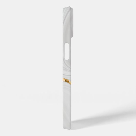 Coques Case-Mate iPhone Marbre blanc gris Motif iPhone / Android (Verso / Droite)