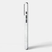 Coques Case-Mate iPhone Marbre Blanc Moderne (Verso / Gauche)
