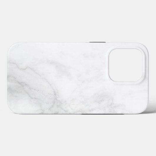 Coques Case-Mate iPhone Marbre Blanc Moderne (Verso (horizontal))