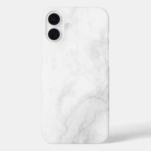 Coques Case-Mate iPhone Marbre Blanc Moderne (Verso)