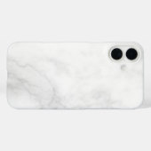 Coques Case-Mate iPhone Marbre Blanc Moderne (Verso (horizontal))