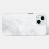 Coques Case-Mate iPhone Marbre Blanc Moderne (Verso (horizontal))