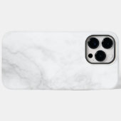 Coques Case-Mate iPhone Marbre Blanc Moderne (Verso (horizontal))