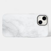 Coques Case-Mate iPhone Marbre Blanc Moderne (Verso (horizontal))