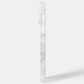 Coques Case-Mate iPhone Marbre Blanc Moderne (Verso / Gauche)