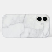 Coques Case-Mate iPhone Marbre blanc Motif Boho Chic (Verso (horizontal))