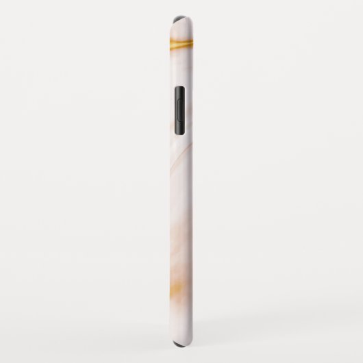 Coques Case-Mate iPhone Marbre Blanc Or Et Rose (Dos/Droite)