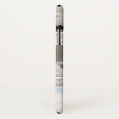 Coques Case-Mate iPhone Marbre blanc personnalisé personnalisé 4 photo Col (Dos/Droite)