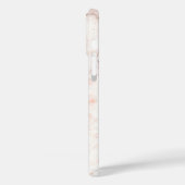 Coques Case-Mate iPhone Marbre blanc rose (Verso / Gauche)