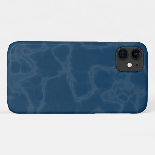 Coques Case-Mate iPhone Marbre bleu (Dos (Horizontal))