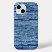 Coques Case-Mate iPhone Marbre bleu (Verso)