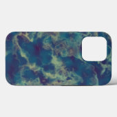 Coques Case-Mate iPhone Marbre bleu 2 (Verso (horizontal))