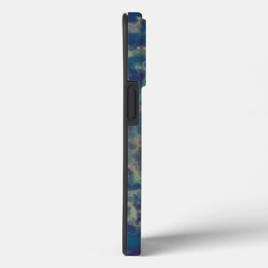 Coques Case-Mate iPhone Marbre bleu 2 (Verso / Droite)