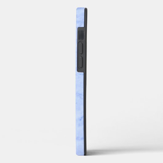 Coques Case-Mate iPhone Marbre bleu ciel (Verso / Gauche)