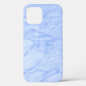 Coques Case-Mate iPhone Marbre bleu ciel (Verso)