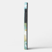 Coques Case-Mate iPhone Marbre bleu de l'océan Brown sablonneux (Verso / Gauche)