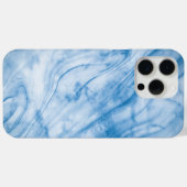 Coques Case-Mate iPhone Marbre Bleu Élégant (Verso (horizontal))