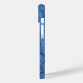 Coques Case-Mate iPhone Marbre Bleu et Or (Verso / Gauche)