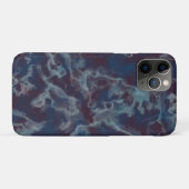 Coques Case-Mate iPhone marbre bleu et violet (Dos (Horizontal))