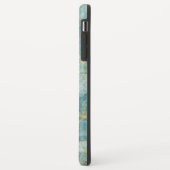 Coques Case-Mate iPhone Marbre bleu or (Dos/Gauche)