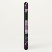 Coques Case-Mate iPhone Marbre bleu rose marine Agate Parties scintillant (Dos/Droite)